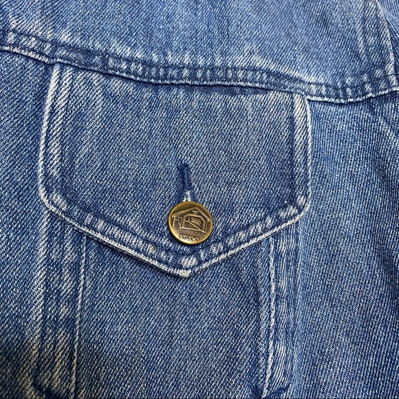 90’s Vintage Denim Jean Jacket Oversized - Picture 5 of 7